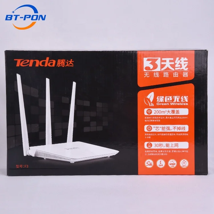  Tenda F3 4g маршрутизатор inalambrico con 3 5dbi Антенна внешняя для FTTH дома
