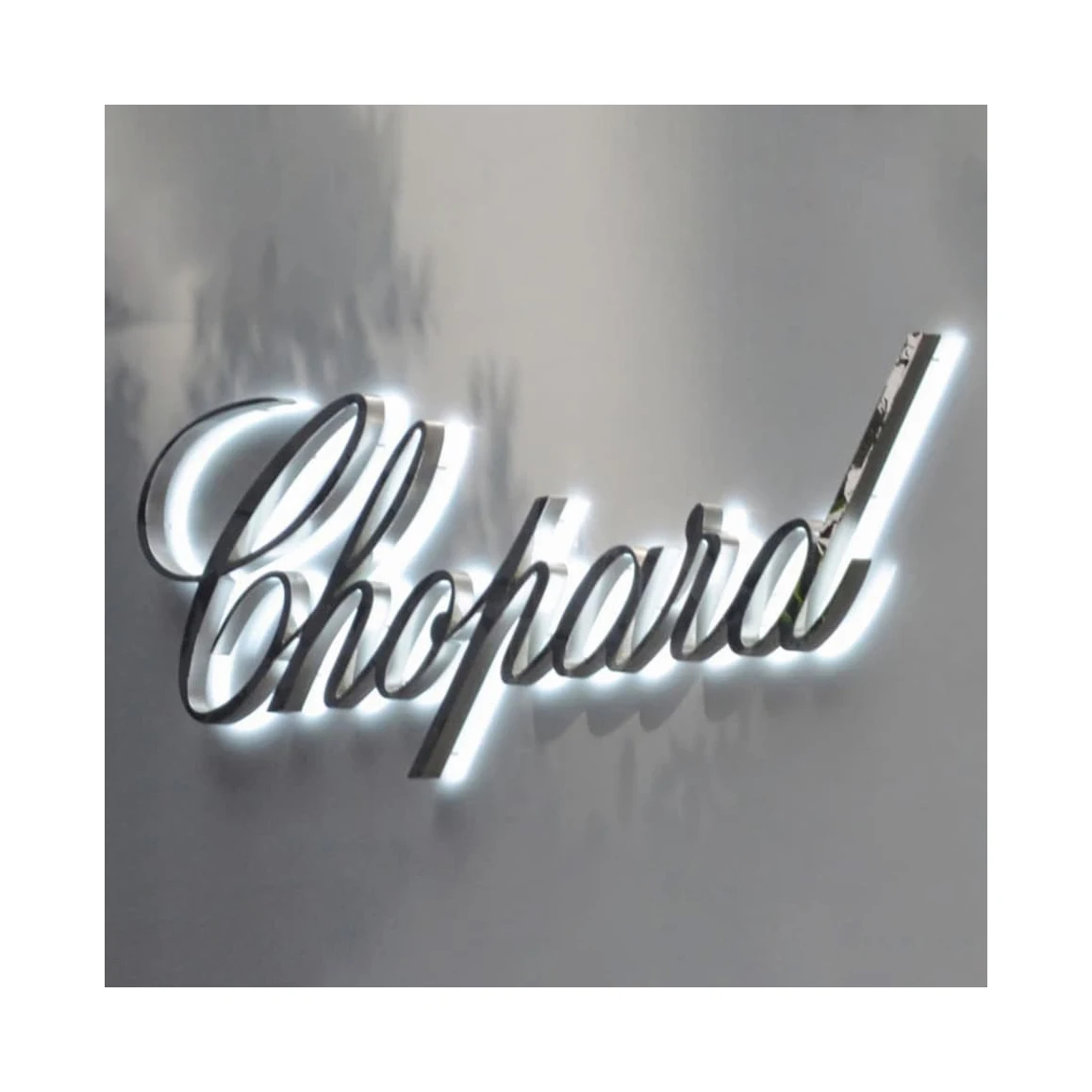 Business Sign Board Logo Office Indoor Outdoor Backlit Illuminated Company Business Signage Wall Logo Led 3D Channel Letter