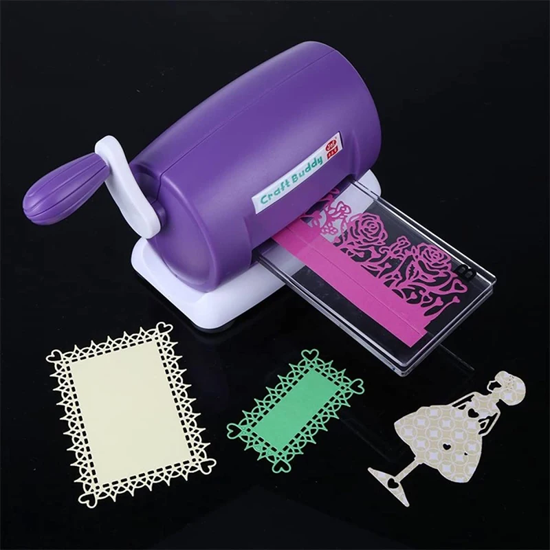 Bview Art Die Cutting Embossing Machine DIY Hand Embossing Machine for DIY Die Cutting Embossing Paper Card Craft Scrapbooking