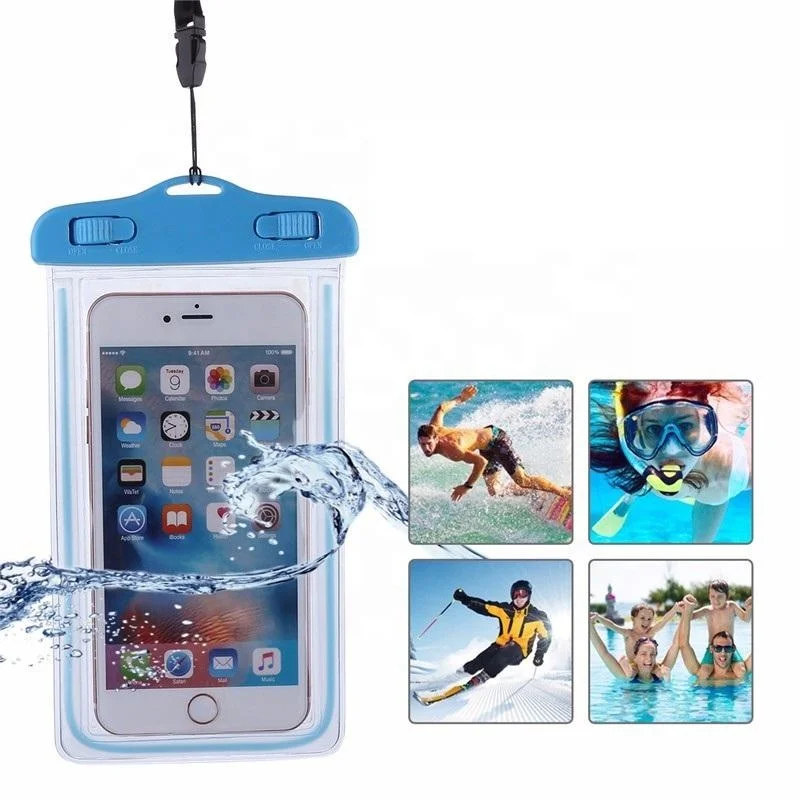 2023 New products Universal Floating Plastic PVC Waterproof Smartphone Mobile Cell Phone Tablet Glasses Storage Case Bag