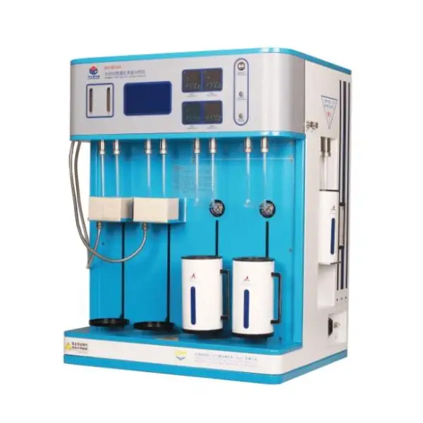 BET Auto Nitrogen Adsorption Specific Surface Area Analyzer with Gas Purification Cold Trap