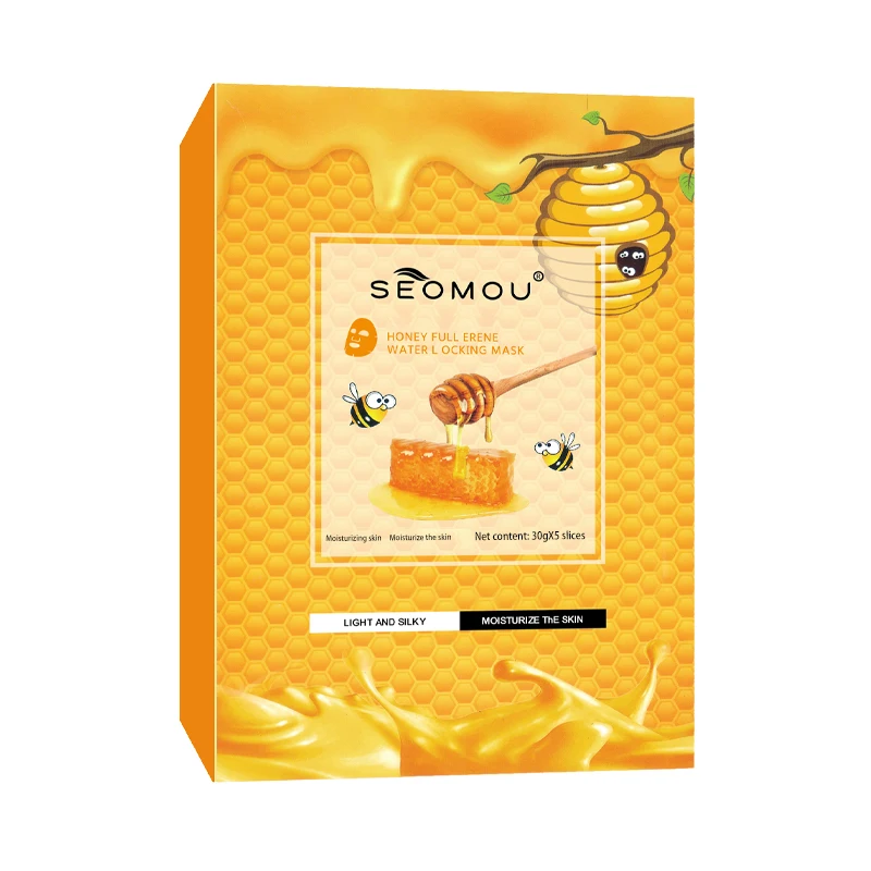 Aloe fruit mask moisturizing hyaluronic acid mask for shrinking pores and brightening skin tailored for European American women