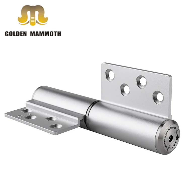 
Europe Space Aluminum Hydraulic Slient Soft Closer M-type Auto-closing Hinges for Bathroom Door 