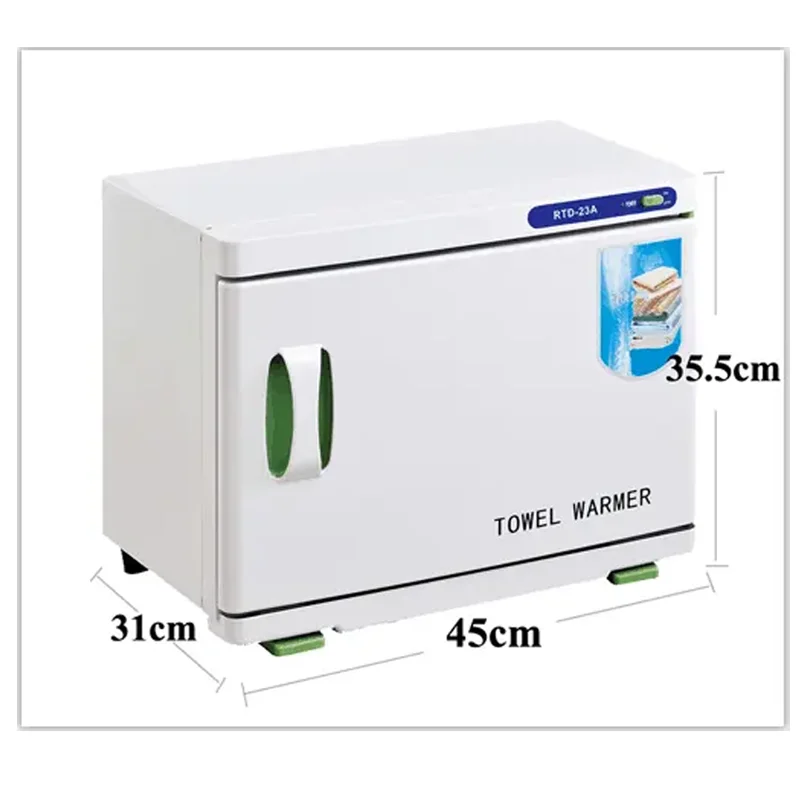 Hotsale Hair Salon Equipment 16L Heating Sterilizer Electric Hot Towel Warmer Ozone Disinfecting Tower Warmer Cabinet