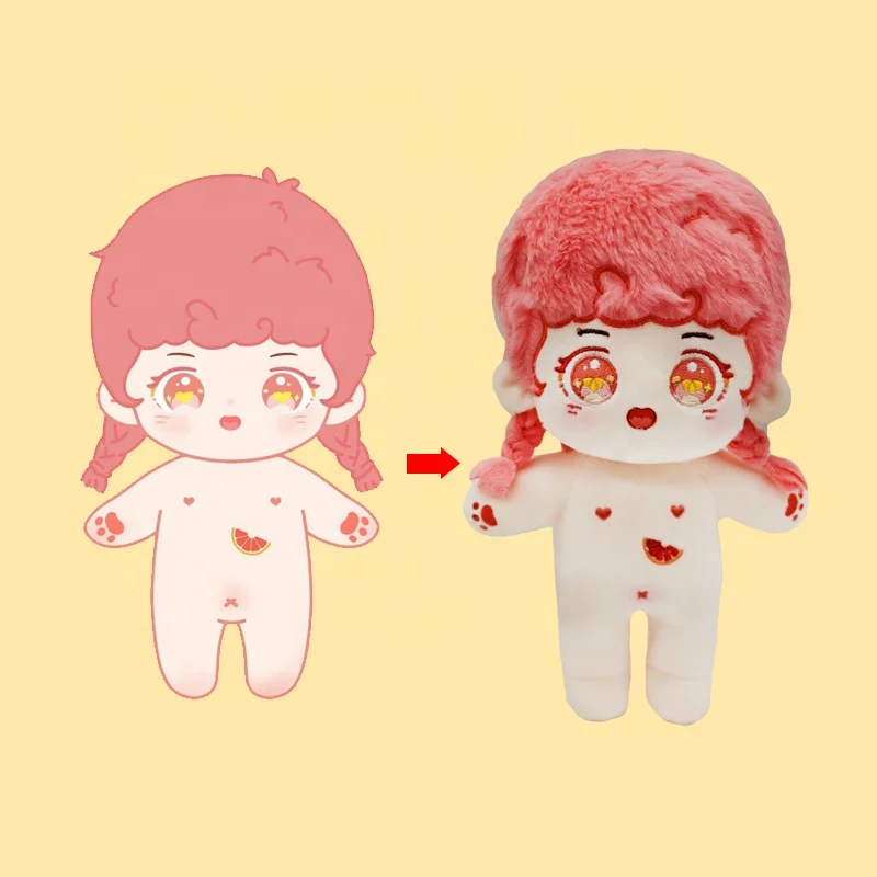 Kawaii  Low MOQ Custom Soft Stuffed Plush Doll Plush Toy