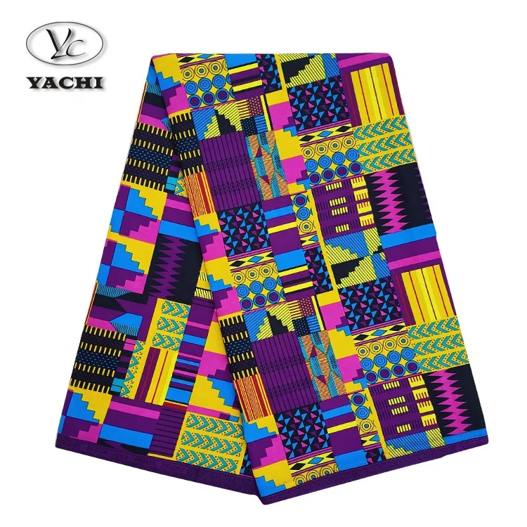 african wax fabric Hot sale 100% cotton wax fabric for clothing