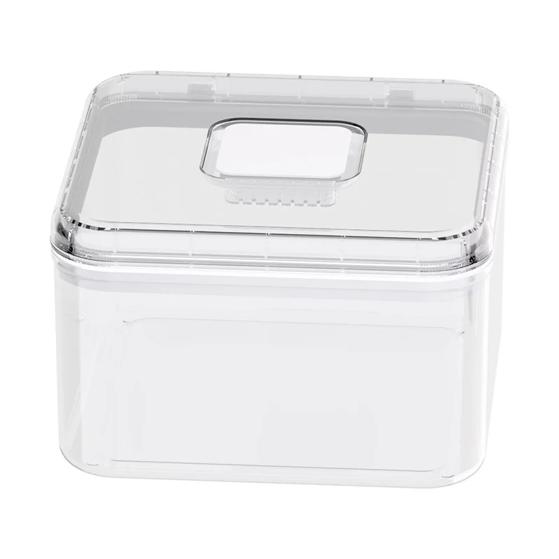 Household large capacity 7.5L rice bucket with lid kitchen multigrain tank transparent sealed grain storage