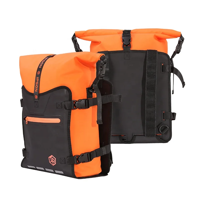 Водонепроницаемая мотоциклетная сумка на заказ, седельная сумка для отдыха на открытом воздухе