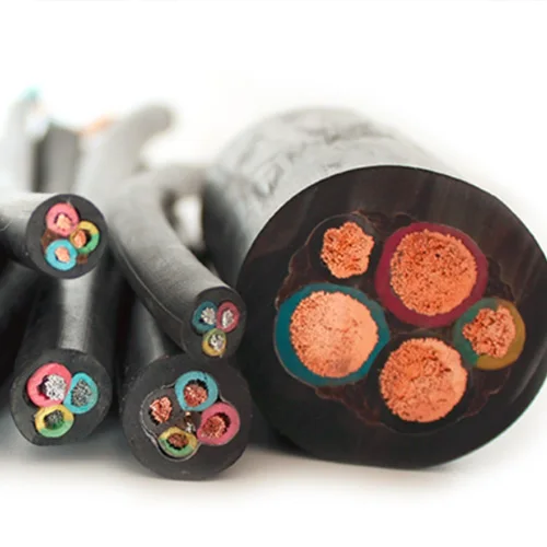 RVV 2/3/4/5 Cores Pins Copper wires 2/3/4/5/6/7/8/10/12/14/16/18 Cores Pins Copper Wire Conductor Electric RVV Cable Black