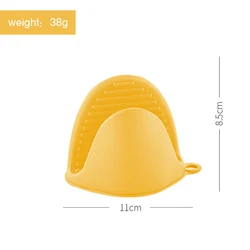 Wholesale hot sale Heat Resistant Anti Scald  Kitchen baking Thicken Thick anti scalding Oven Pinch Mitts