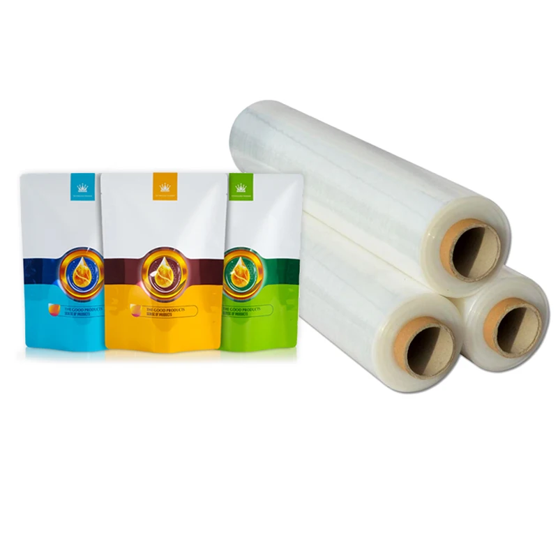 AICN pp pcv twist film for candy packaging roll film of food packaging bag food packaging plastic roll film printer