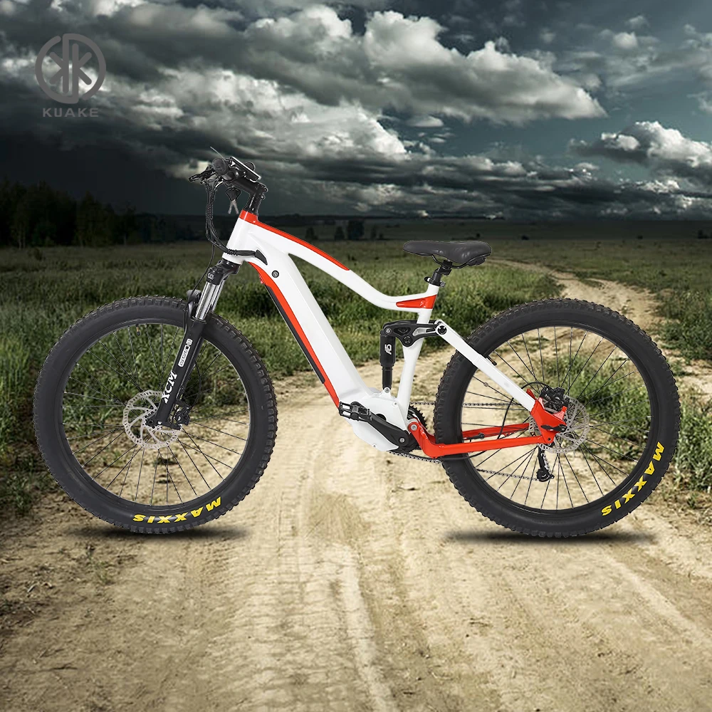  KAUKE ОЕМ дорожный фара для электровелосипеда в 48V 1000W Bafang mid G510 Электрический горный велосипед полный подвесной e