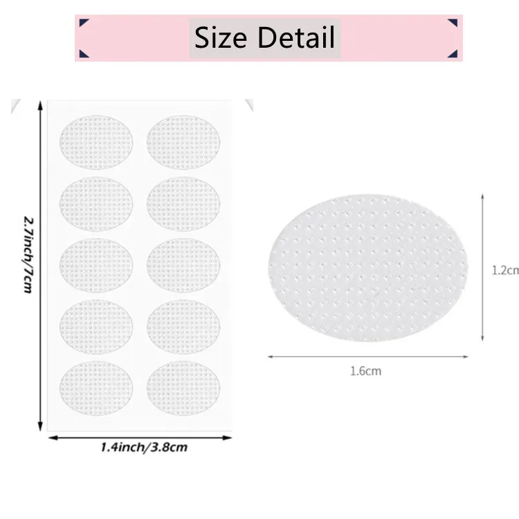 Ear patch size 