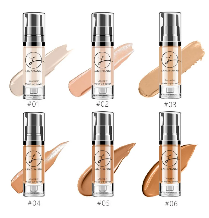 Cross border popular hot selling black skin  foundation  dark foundation  high quality foundation