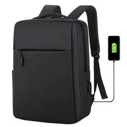 RTS Stock School Bag Custom Logo Travel Business Backpack Usb Charging Laptop Bag Backpack For Men