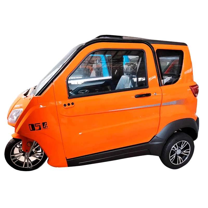 New Electric Car 3 Wheel Electric Full Enclosed Tricycle For Adult