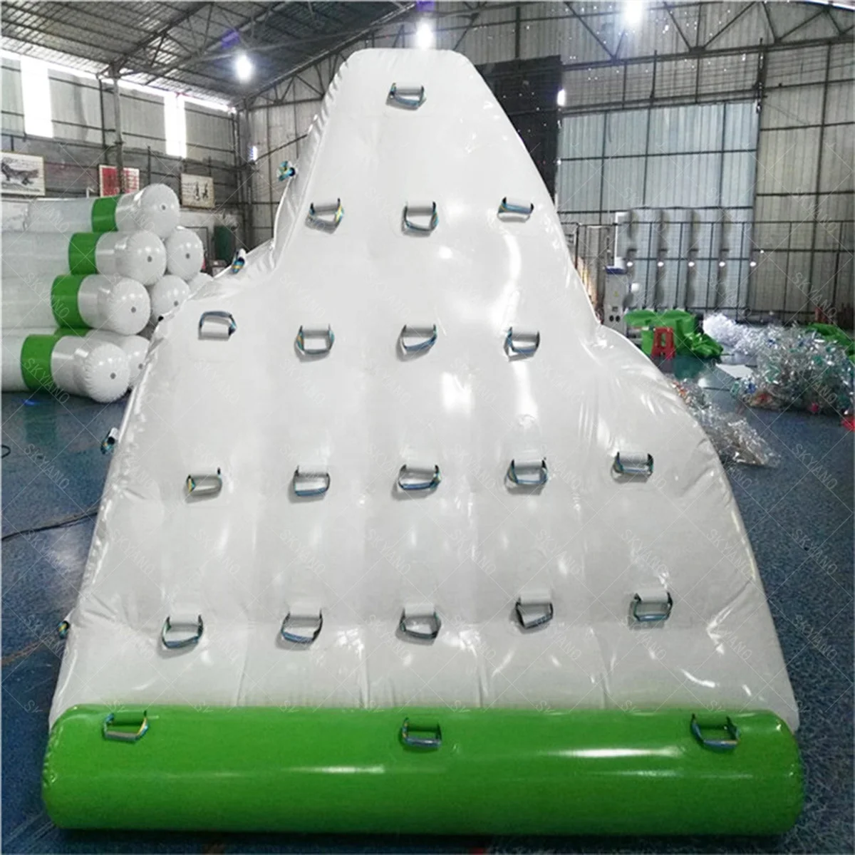 5m High Inflatable Water Iceberg Climbing Ice Tower