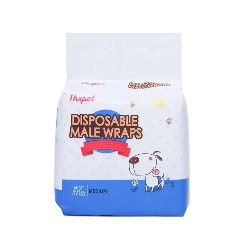 Super Absorbent Disposable Pet Respect Diaper Dog Diapers For Female And Male