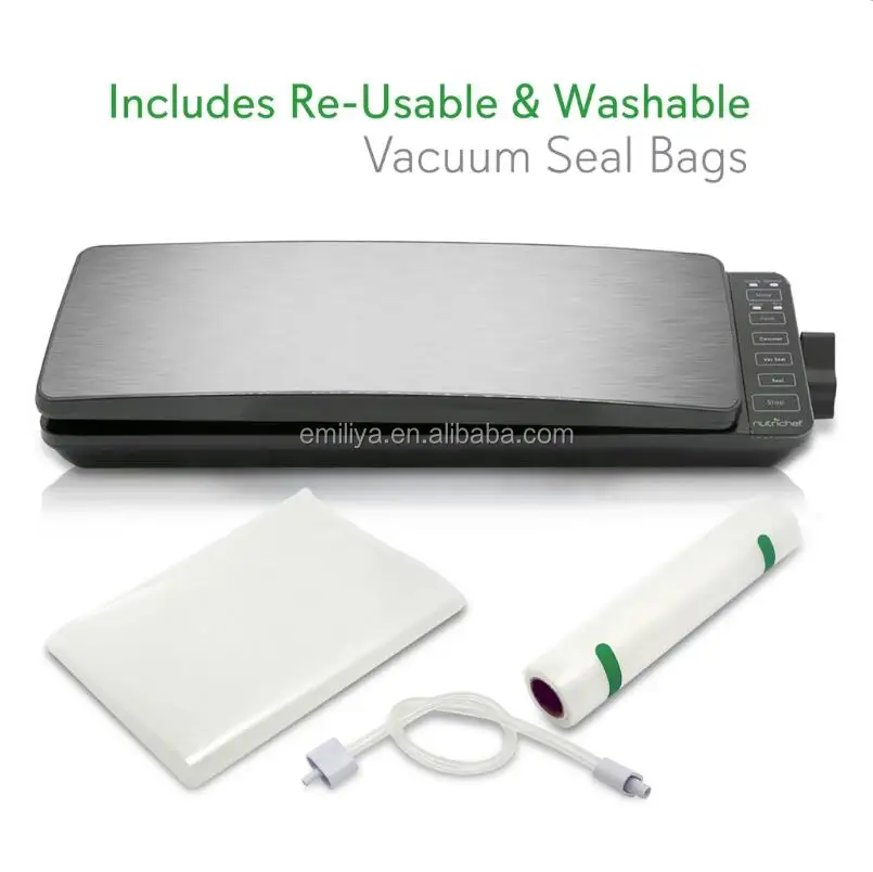 
Super Suction Double Pump Household Automatic Food Saver Dry Moist Vacuum packer 