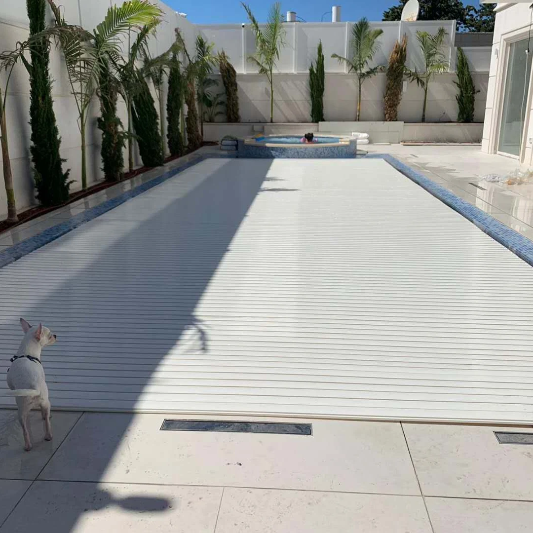 Rectangle inflatable clear pool cover  outdoor used pool cover winter pool cover