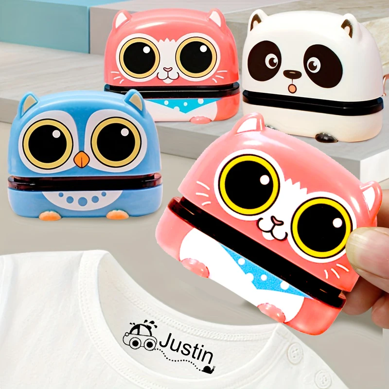 Manufacturers Provide Logo Stamp Personalized Cheap Name Clothing Kids Empty Shell Cartoon Cute Custom Stamp Designs