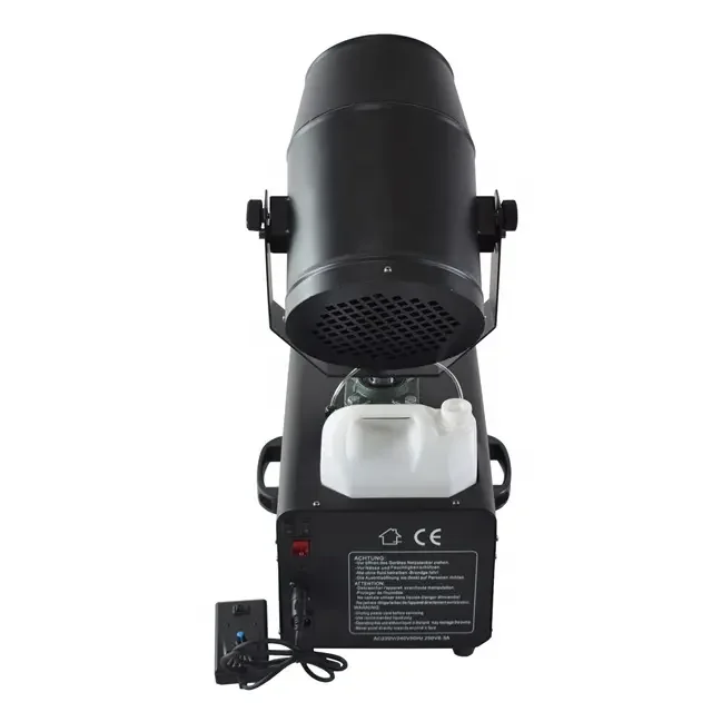 High Quality 2000W Shaking Head Professional Artificial Snow Machine Snow Blowing Machine For Party Wedding DJ