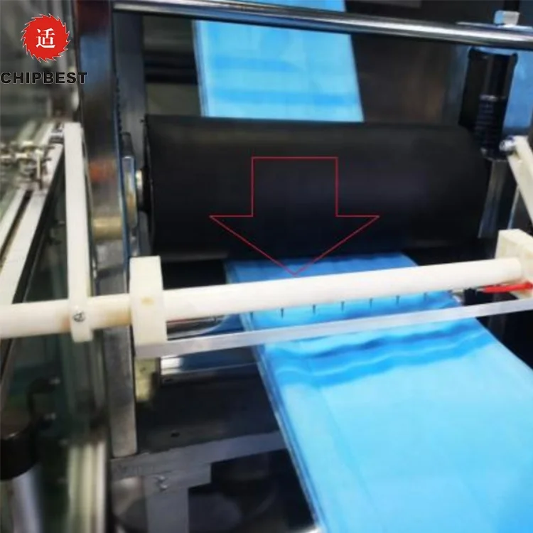 factory disposable Elastic two sides bed sheet making and folding machine