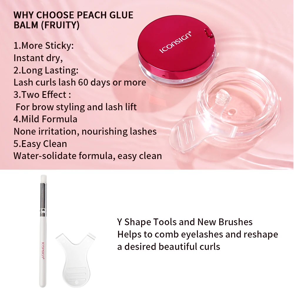 Factory Directly Sales Sollevamento Ciglie Lash Lifting Glue Balm Manufacturer Eye Brow Lamination Glue Balm For Salon Use