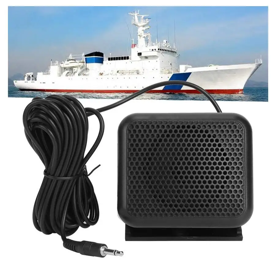 CB External Speaker Mini NSP-100 Two-Way Radio Speaker Fit for Yaesu FT-847 FT-920 FT-950 FT-2000