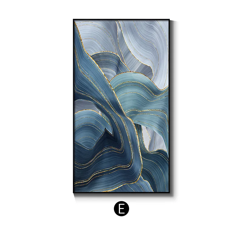 Modern Simple Abstract Wall Artwork High Quality Vertical Easy Hanging Landscape Painting
