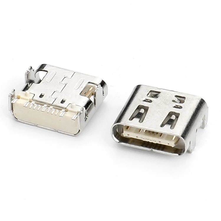 9pin 16pin 24pin charing female sunk plated usb c connector for PCB micro usb 3.1 3.0 2.0 connector type c usb connector socket