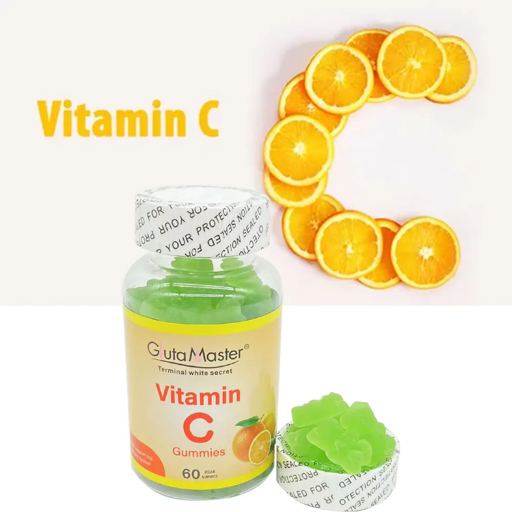 Диетическая добавка витамин С мармелад 60 вегетарианских сортов натуральные фруктовые ароматизаторы помогают поддерживать мармеладки иммунной системы