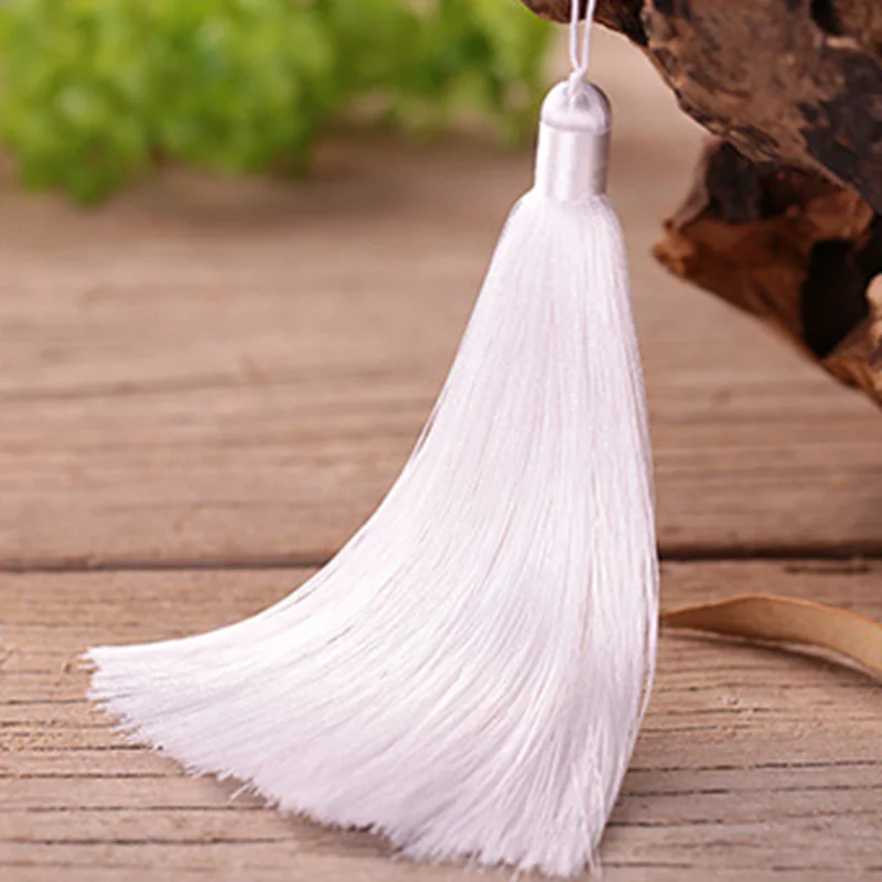 Wholesale assorted leather tassel for garment accessories  fringe trimming curtain  tassel keychain tassels