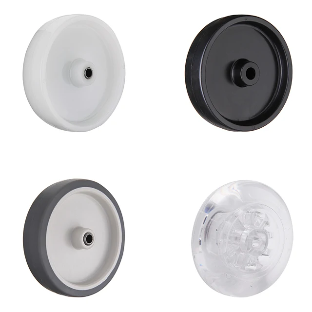 Stainless steel 2 / 3 inch high quality thermoplastic rubber castor 50 / 75 mm rigid swivel TPR wheel caster