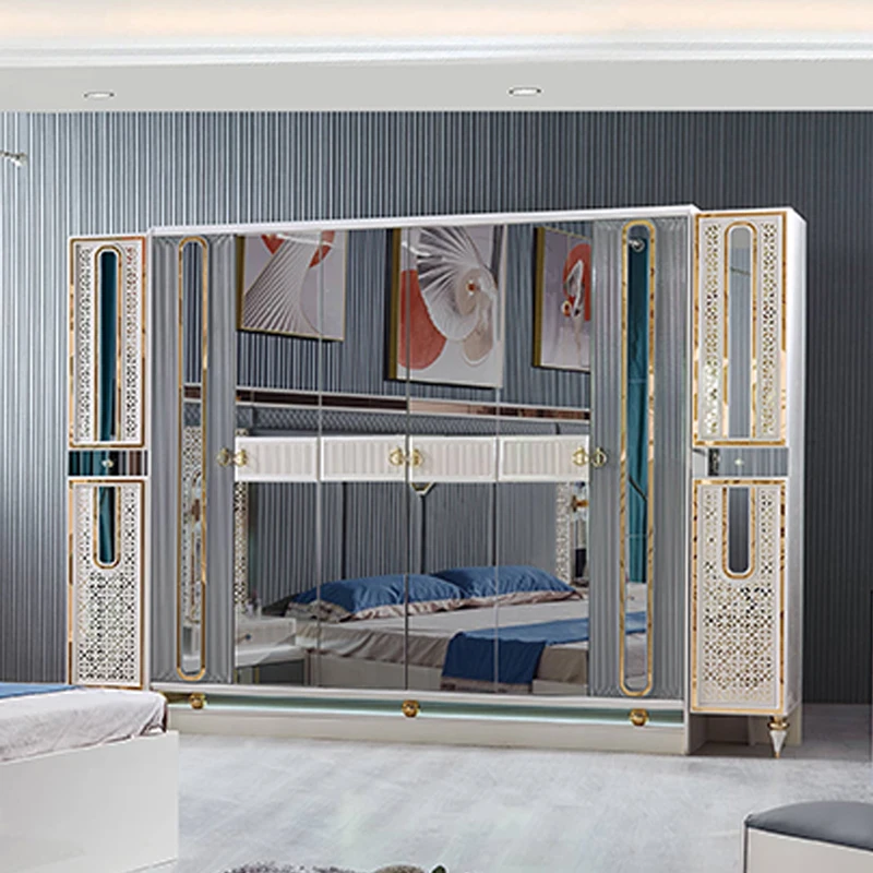 European Style Bedroom Luxury Antiquebeds Solid Wood Hand Carved Designs Royal Queen Bed