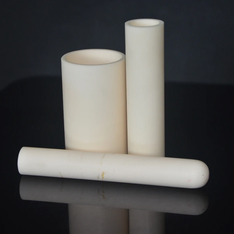 High Quality Porcelain Insulation Quadrate Ceramic Pipe 99% Al2o3 Alumina Ceramic Tube