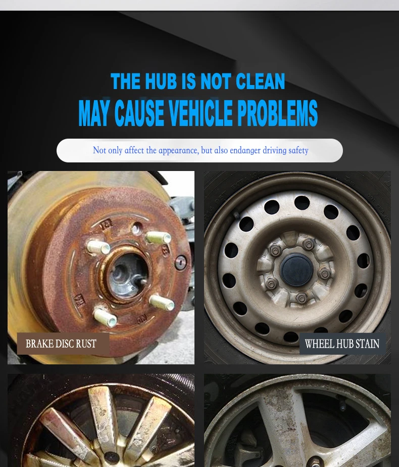 Professional Detail Products -Wheel Cleaner - Non Acid, Removes Brake Dust, Oil, Dirt, Light Corrosion (500ml)