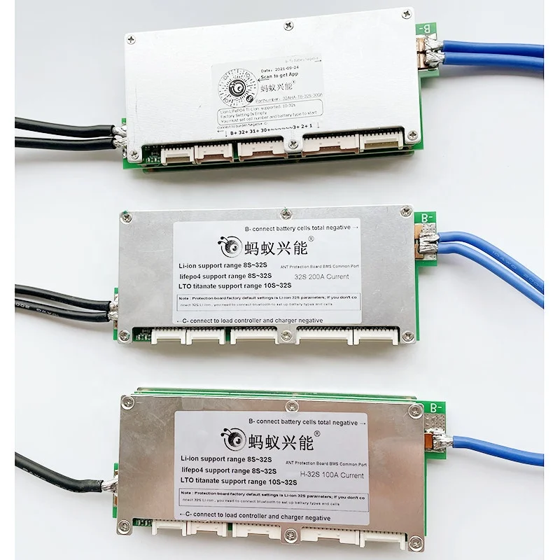 Интеллектуальные аккумуляторы с ЖК-дисплеем, BT 7S - 16S 40A 80A 100A 120A 250A 320A 8S 10S 13S