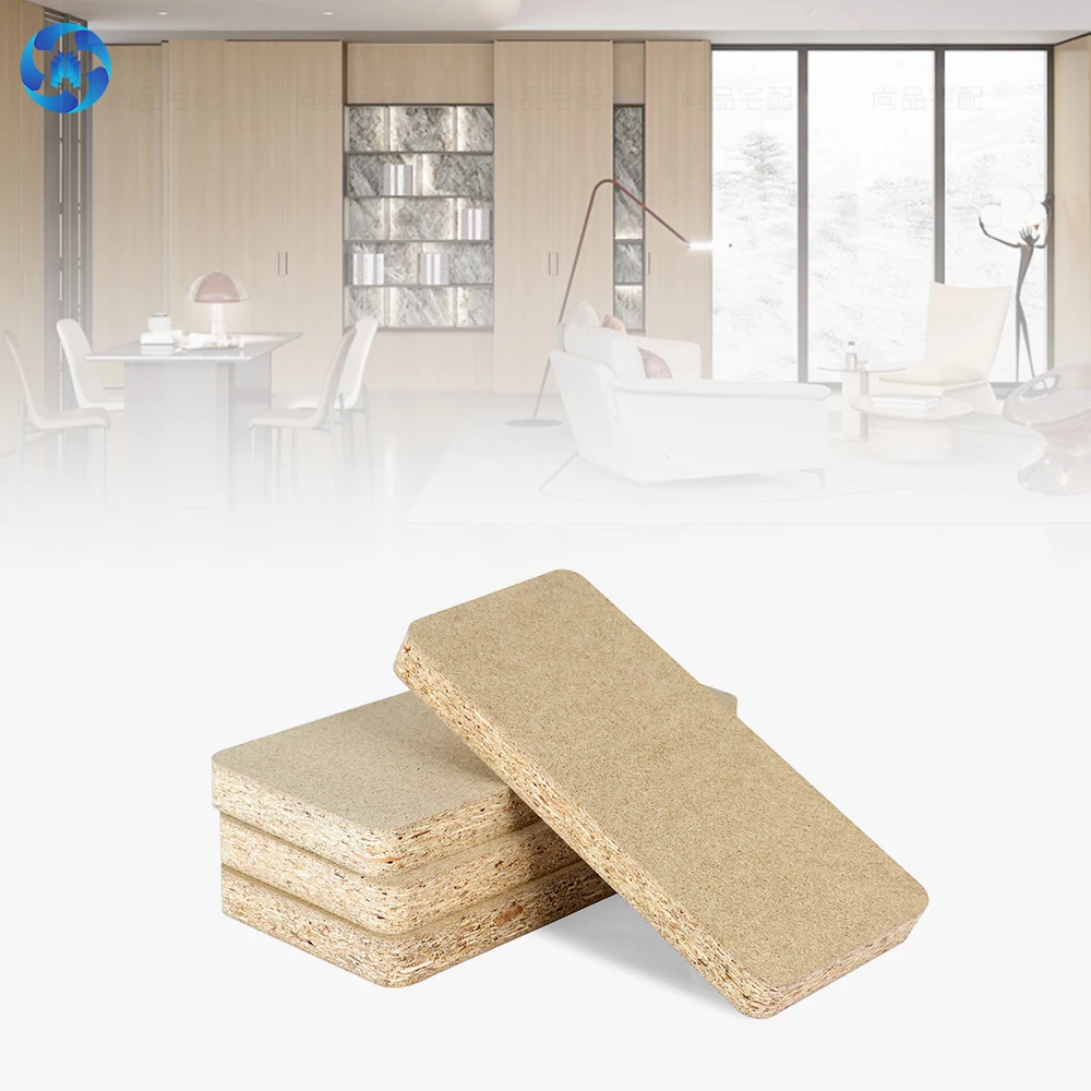 TOPOCEAN Super Fiber Board Pine 12mm 16mm 18mm high density melamine faced HMR warm white black particle board plain chipboard