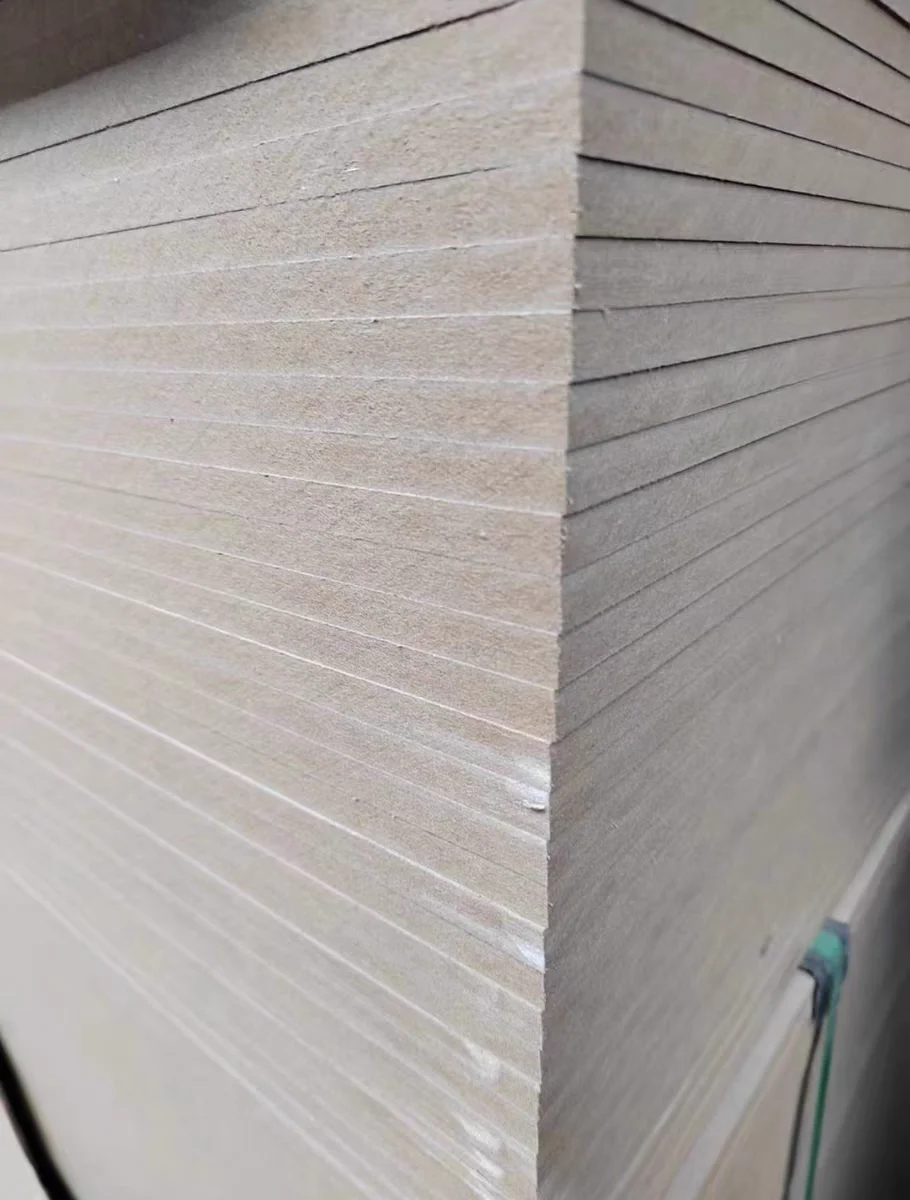 Modern 4x8 18mm Thick Melamine Laminated MDF Board High Glossy Furniture Cabinets PVC Material E0 Formaldehyde Best Price