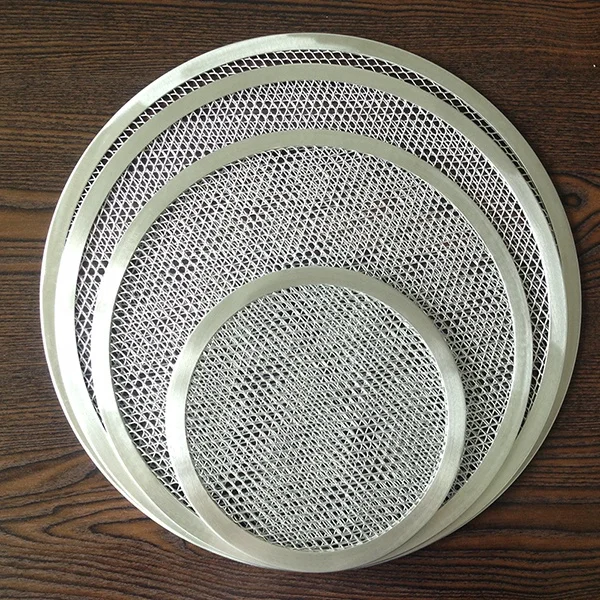 Pizza Oven Pan Accessories for Aluminum Baking Mesh Pizza Screens with different size