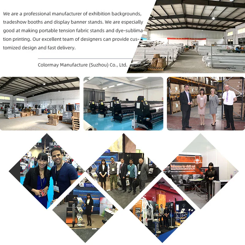 Quick Set Up Trade Show Booth Display 10X20 Movable Booth Portable Fast Delivery Exhibition Event Booth Design