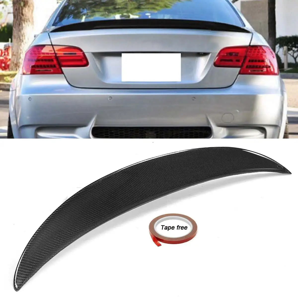 MP Style for BMW 3 Series E92 & M3 2-Door Coupe Rear Spoiler Lip Wings Trunk Tail 2006-2013 320i 330i