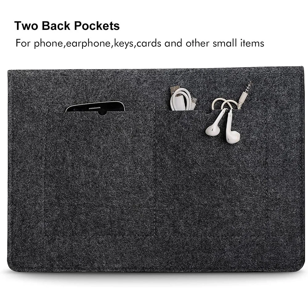 Wholesale felt laptop bag factory felt sleeve 13.9 inch case for MacBook Bag
