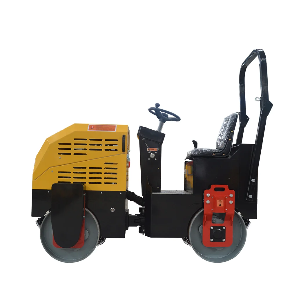 Road Construction Equipment Iron Drum Vibrating Roller Compaction Machine Asphalt Tarmac Roller