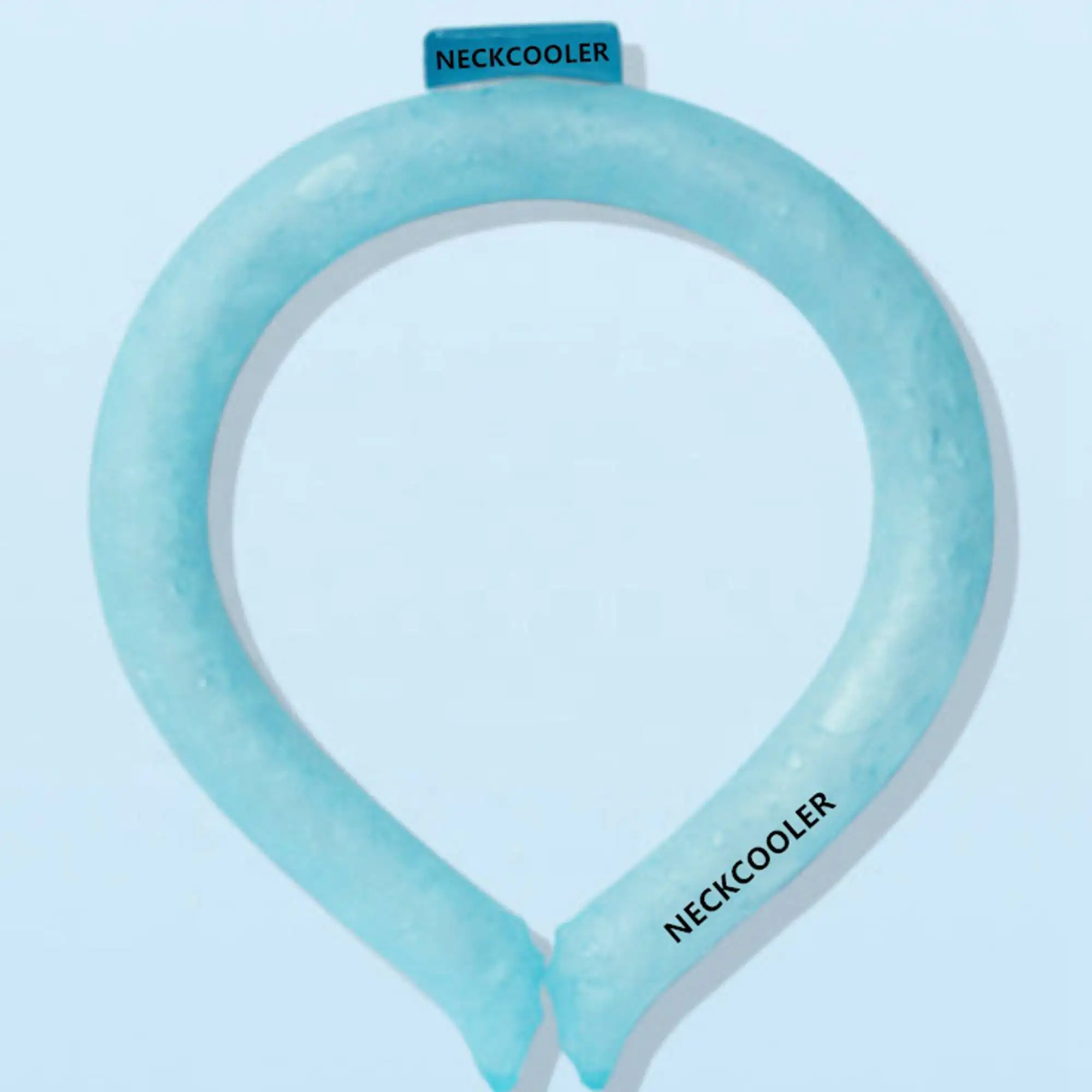 JSMANA  Summer Sports Reusable Frozen Neck Cooler Hands Free Cooling Neck Wear Custom Logo PCM Cooling Ice Neck Ring Tube