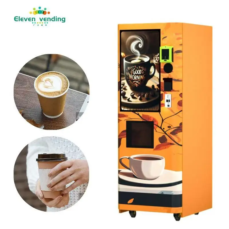High-Quality Coffee Vending Machine Credit Card Payment System for Offices and Businesses Vending Coffee Machine