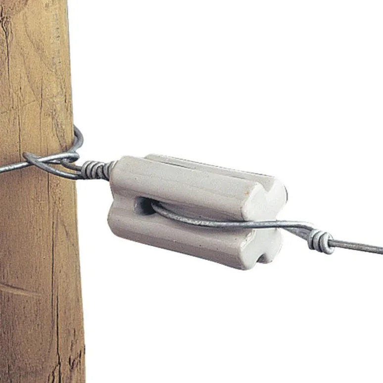 Керамический электрический изолятор для забора Bullnose