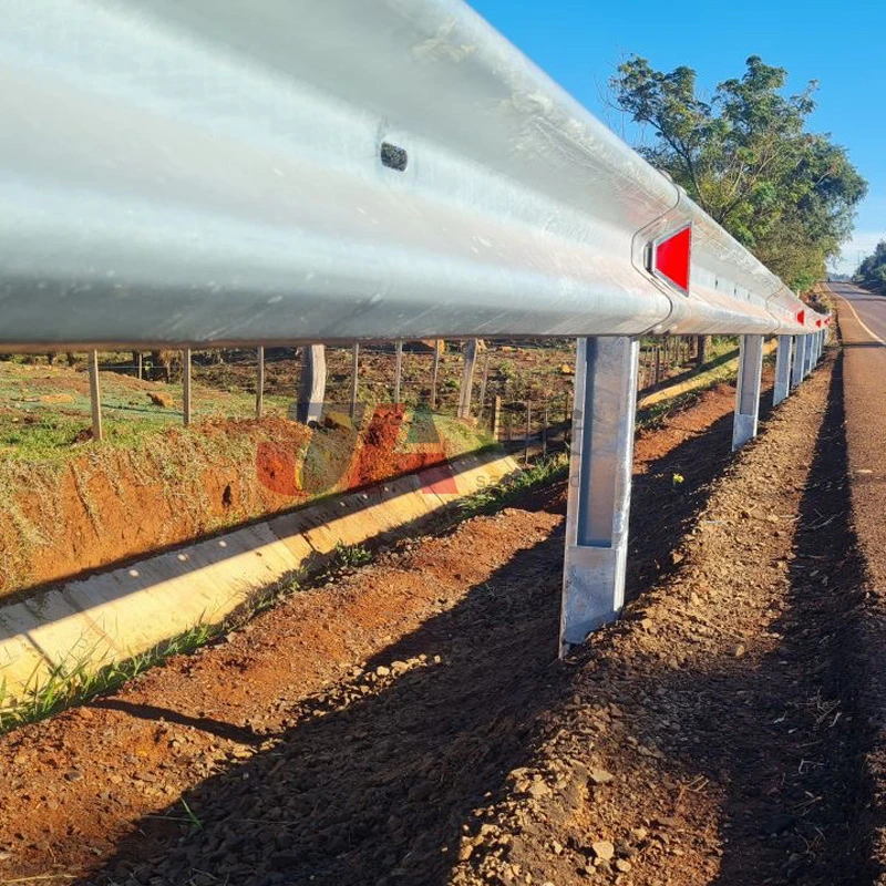 Wholesale AASHO Highway Guardrail Standards Compliance with Bespoke Steel Post and Beam Hardware for Enhanced Traffic Protection