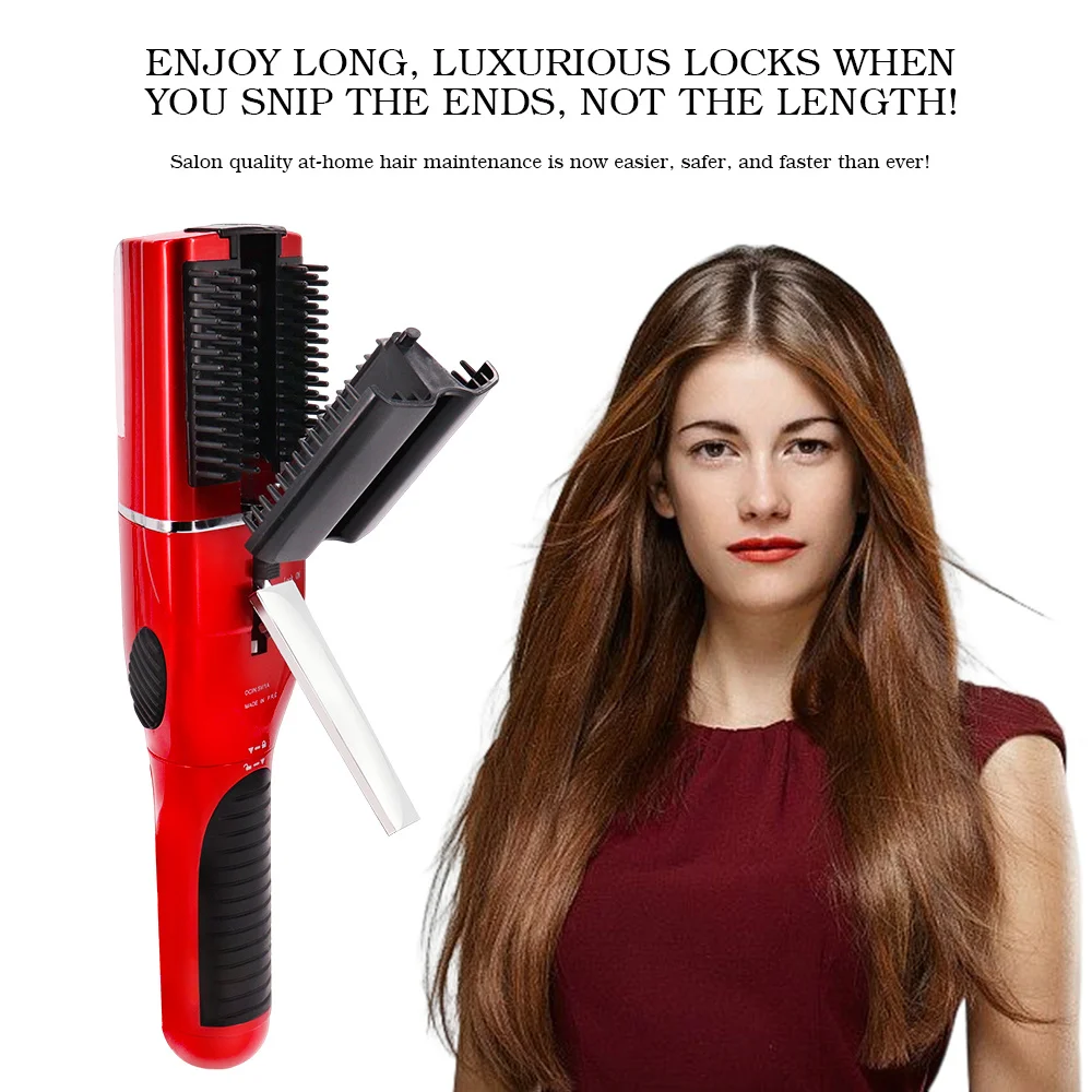 Cordless Dry Damaged Hair Cutting Remover Electric Trimmer for Women
